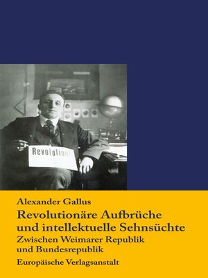 cover image of Revolutionäre Aufbrüche  und intellektuelle Sehnsüchte